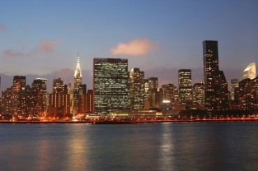 United Nations in the Evening