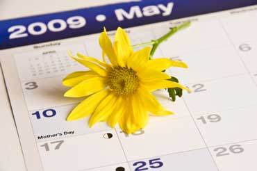 Mother's Day is May 10, 2009
